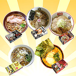 太麺好きの人気ラーメン５種類１０食入セット<11>[超人気店ご当地ラーメン] 