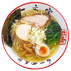 函館ラーメン一文字（塩・４食入り）【超人気店ご当地ラーメン】
