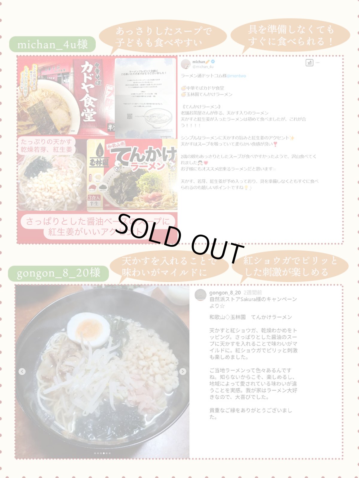 画像10: 家系ラーメン吉村家、大阪ラーメン カドヤ食堂、和歌山ラーメン 玉林園てんかけ 3店舗9食 詰め合わせセットご当地 有名店 ラーメン (10)